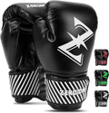Guantes de boxeo para niños de 6 oz, guantes de entrenamiento juven...