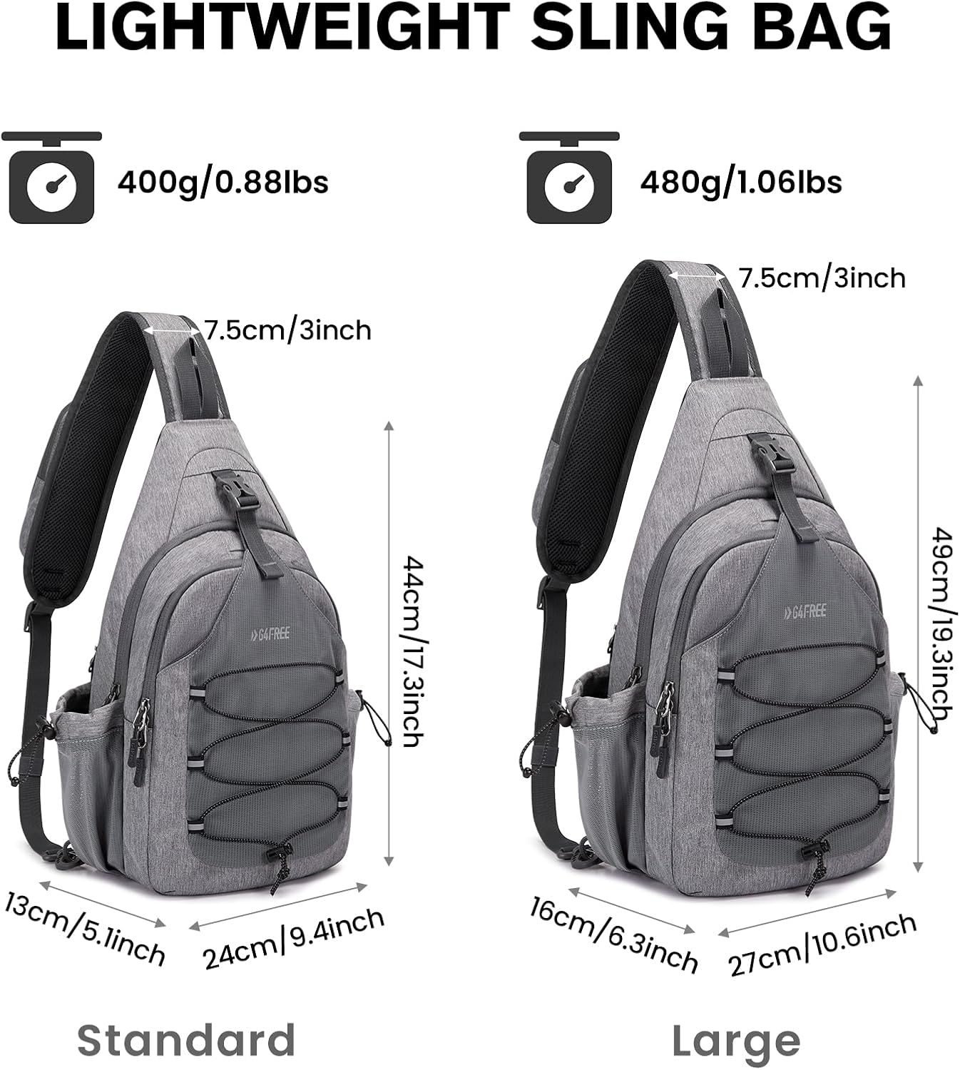 G4Free Pickleball Bag, bolso bandolera para hombres y mujeres, moch...