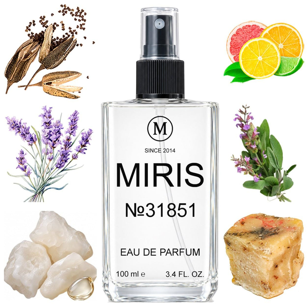 MIRIS nro. 31851, inspirado en Obsessed, Eau de Parfum de larga dur...
