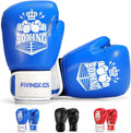 Guantes de boxeo para niños y niñas, guantes de entrenamiento de bo...