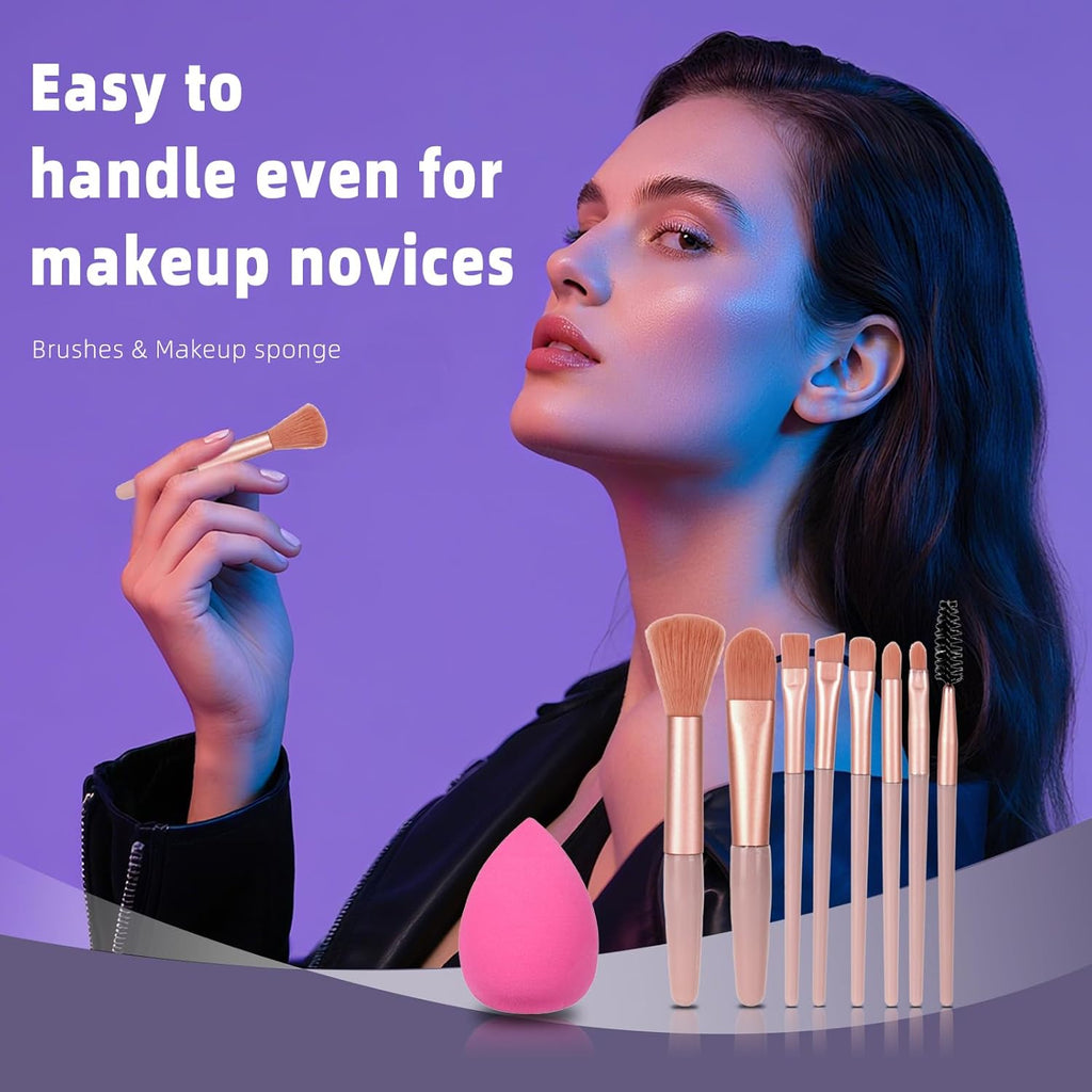 Kit de maquillaje para adolescentes y mujeres, kit completo de maqu...