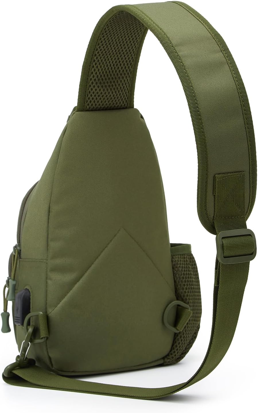 ZHIERNA Mochila Táctica de Hombro con Correa Cruzada y Soporte para...