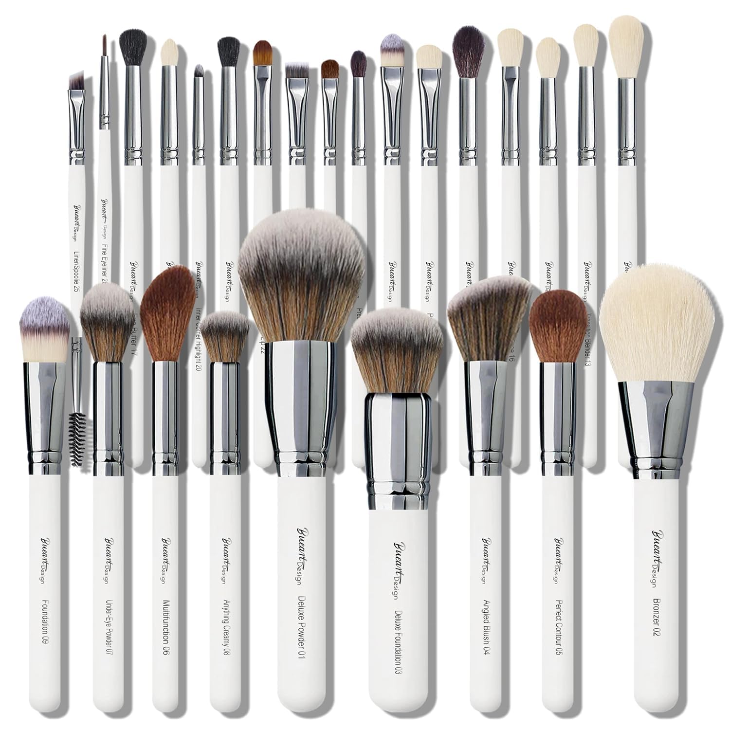 Conjunto de brochas profesionales para maquillaje de 26 piezas, bro...