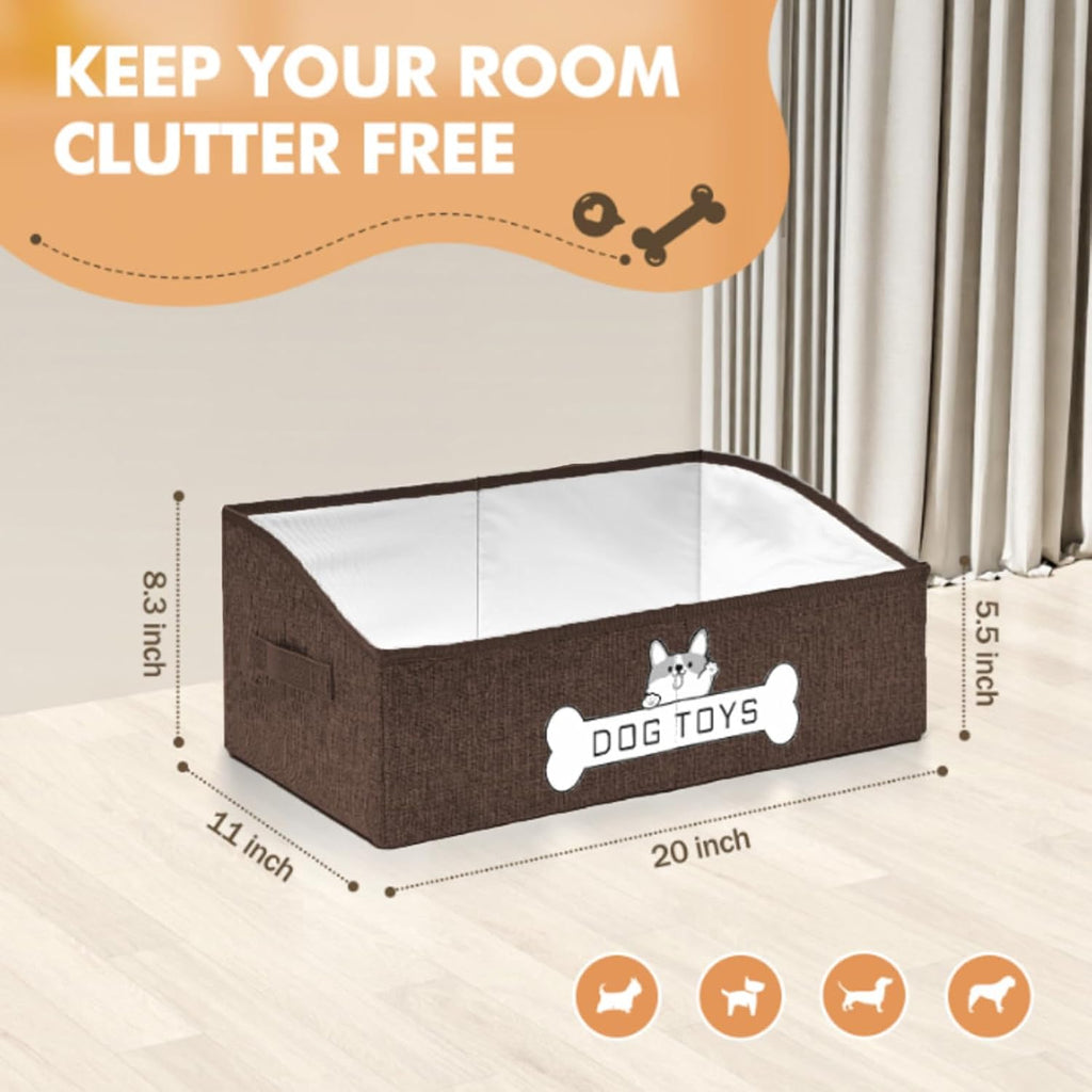 Cesta de juguetes para perros Mutiearo, especialmente diseñada para...