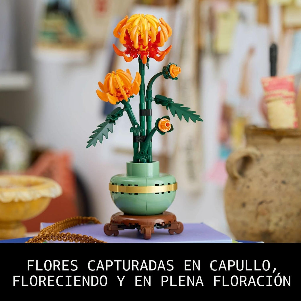 LEGO Botanicals - Juego de construcción de crisantemo para adultos...
