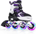 Patines en línea NATTORK para niños, niñas y niños con ruedas compl...