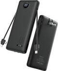 VRURC Cargador Portátil con Enchufe de Pared, 10000mAh Cargador Por...