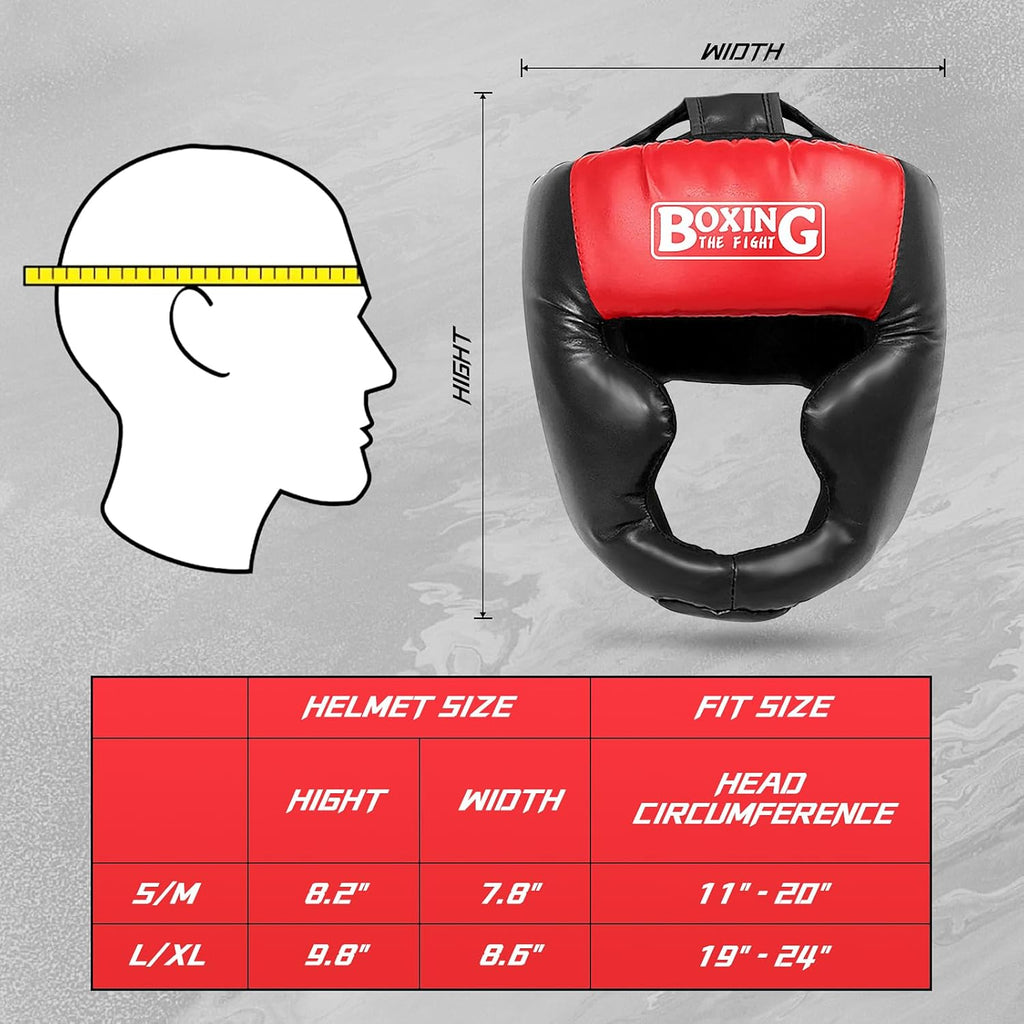 YORWHIN Protector de cabeza de combate con guantes - Casco de segur...