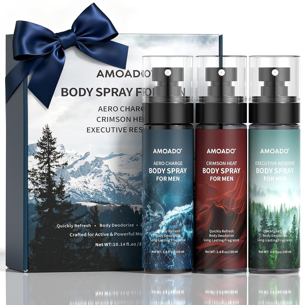 AMOADO Set de Spray Corporal para Hombres \u2013 Spray Corporal par...