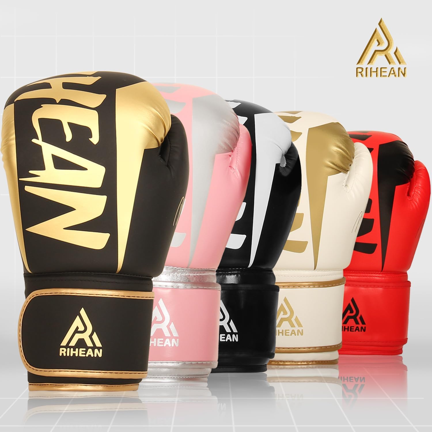 Guantes de entrenamiento de boxeo para hombres, mujeres y niños de...