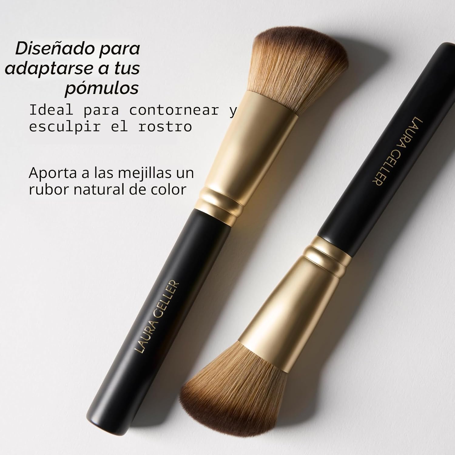 LAURA GELLER NEW YORK Pinceles de maquillaje profesional cosmético...