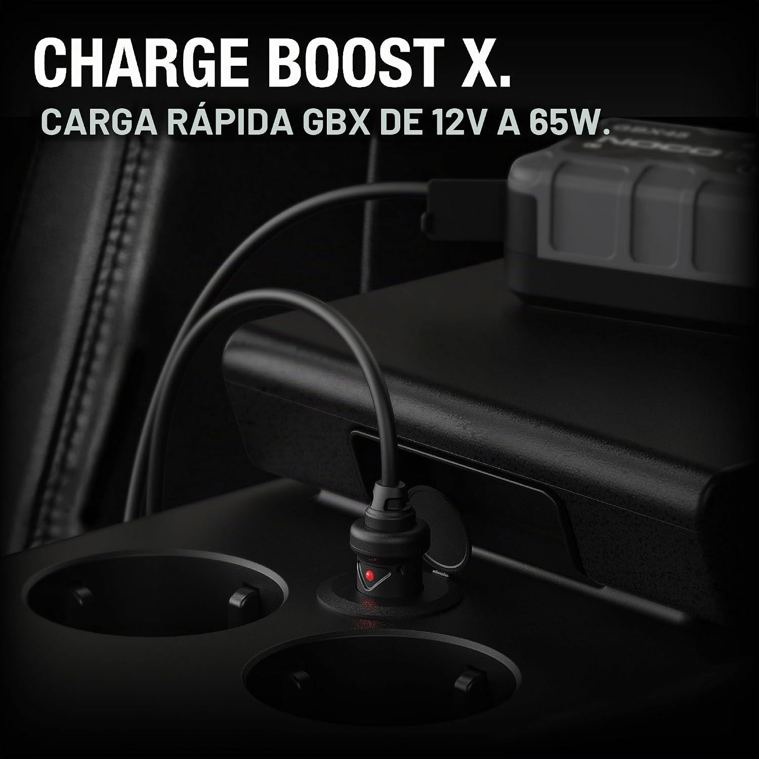 NOCO GBC011 Boost X 65W 12V Cargador de coche para arrancadores de...