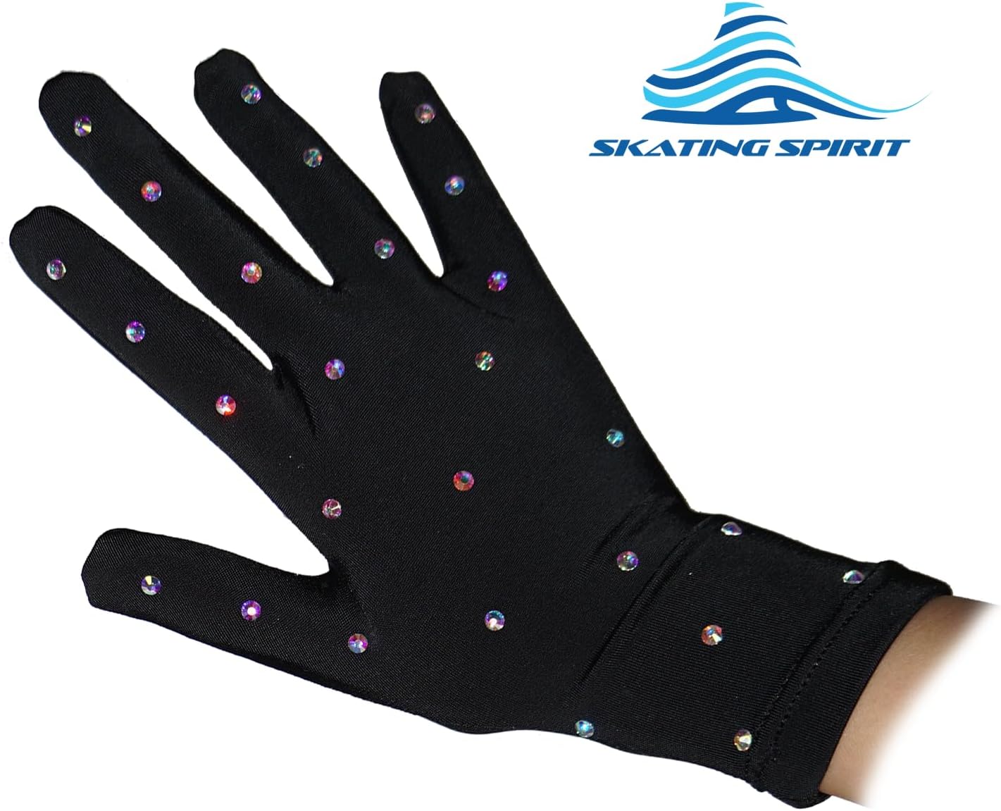 Skating Spirit Guantes térmicos de competición de patinaje artístic...