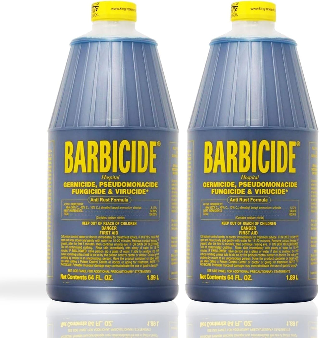 Barbicide Concentrado desinfectante de medio galón \u2013 Paquete d...