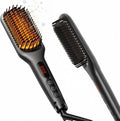MEGAWISE Cepillo alisador de pelo iónico Pro Ceramic para salón en...