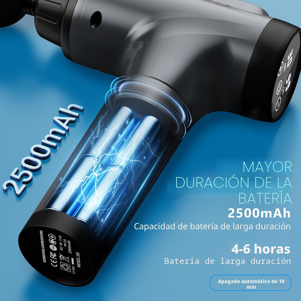 APHERMA Pistola de masaje, pistola de masaje muscular para atletas,...