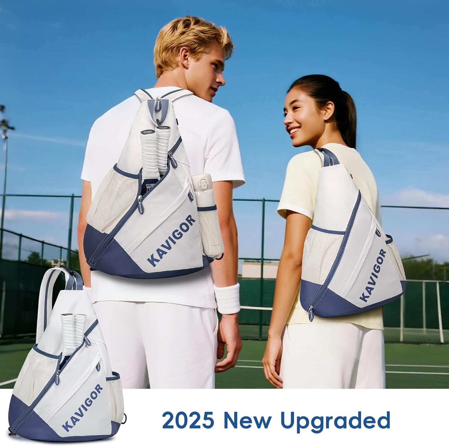 KAVIGOR Bolsa de pickleball 2025, mochila ultraligera convertible c...