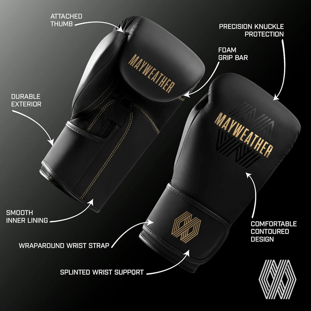 Mayweather Core - Guantes de boxeo para hombres y mujeres, guantes...
