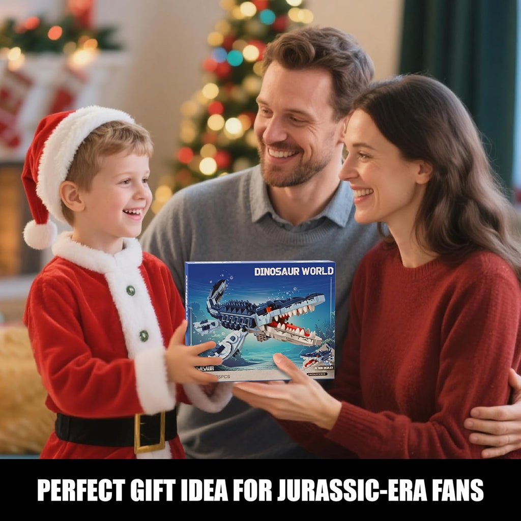EITOLNR Juego de bloques de construcción de Mosasaurus, 805 piezas,...