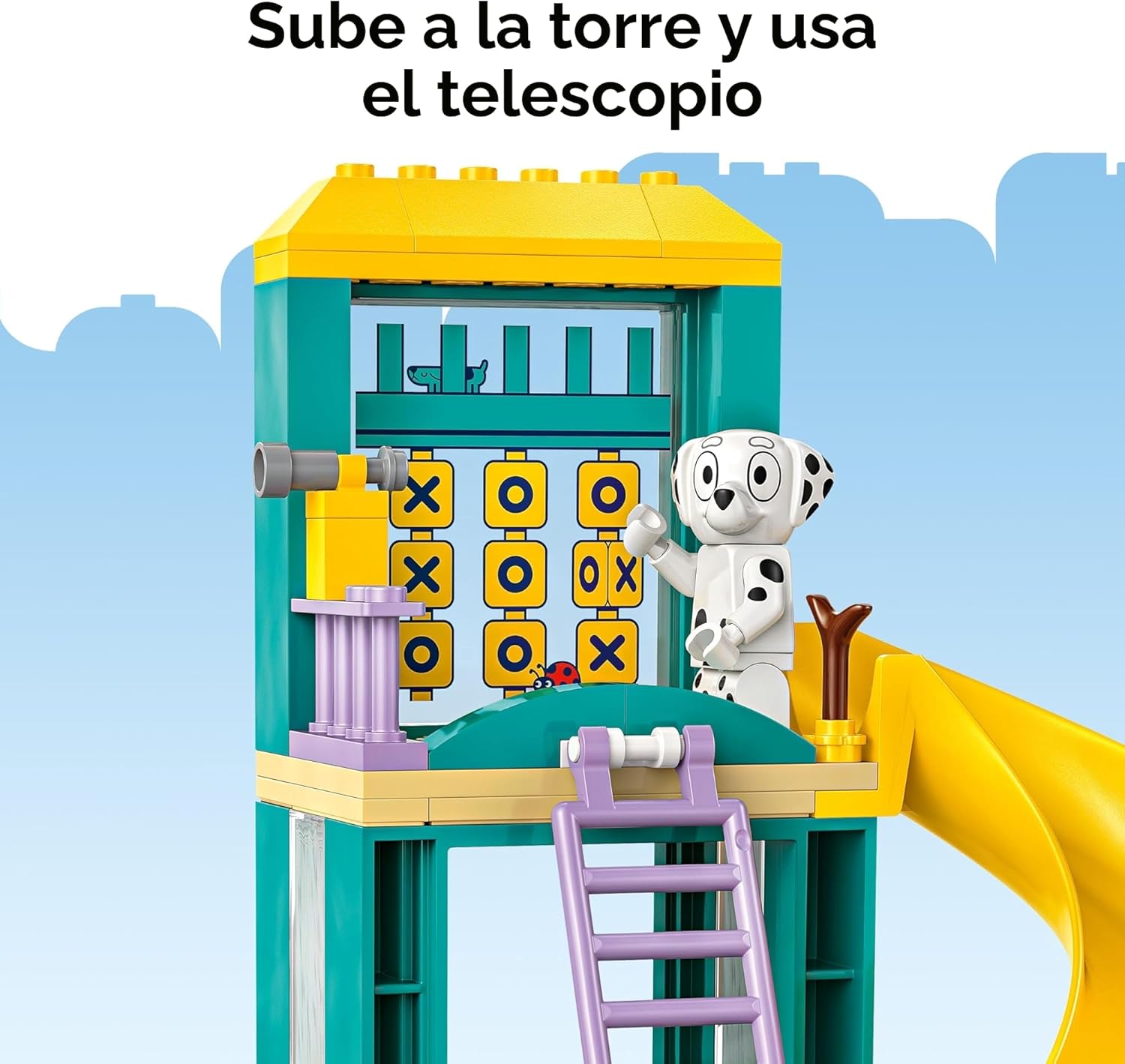 LEGO Bluey Patio de Juego Divertido con Bluey y Chloe Bloques de Co...