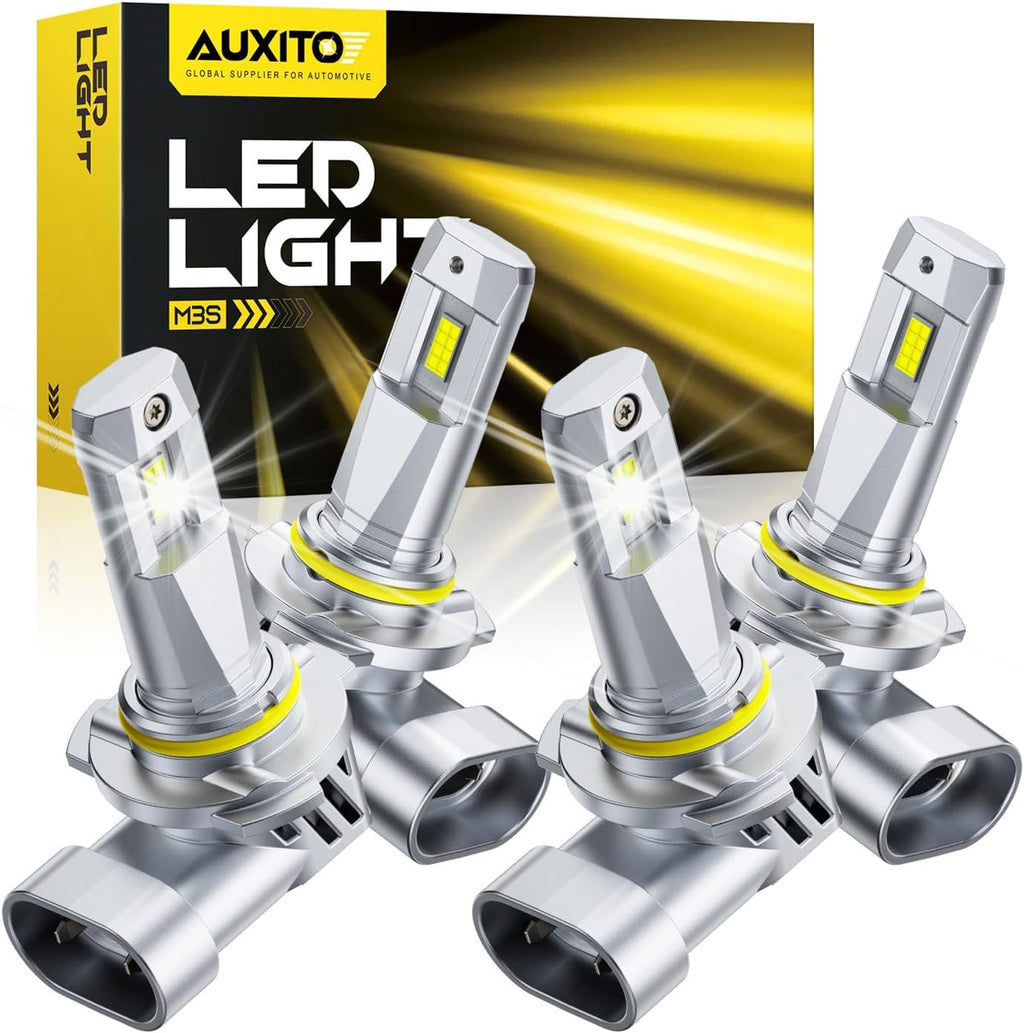 AUXITO 9005 9006 Bombilla LED, 900% más brillante, instalación rápi...