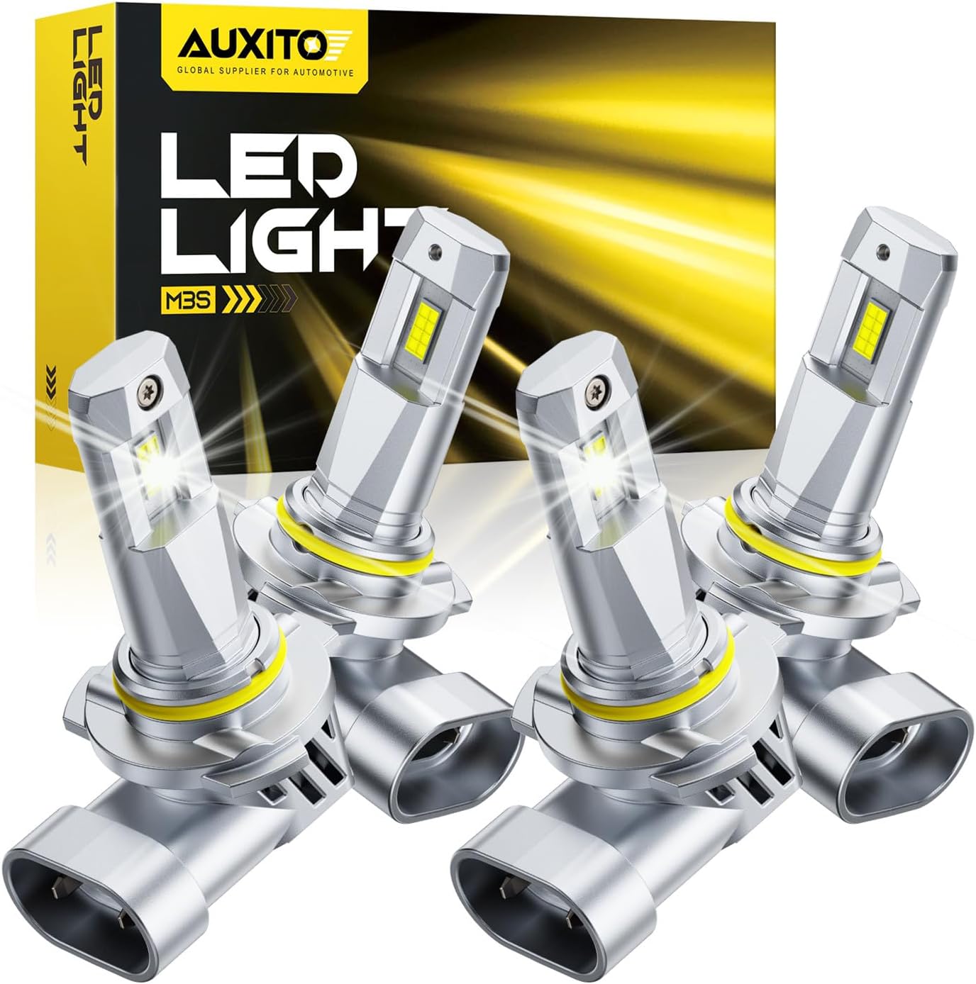 AUXITO 9005 9006 Bombilla LED, 900% más brillante, instalación rápi...