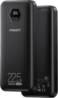 PISEN Banco de energía 3C de 10000 mAh, 22.5 W, certificado CCC, ca...