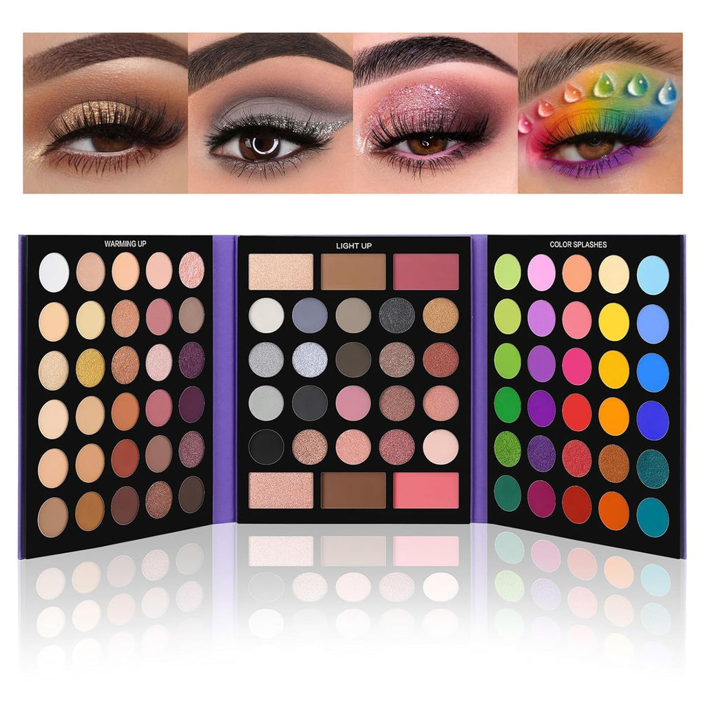 UCANBE Pretty All Set Paleta de Sombras de Ojos Pro 86 Colores Kit...
