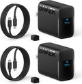 Anker Bloque de cargador USB C de 45 W, cargador rápido PPS con cab...