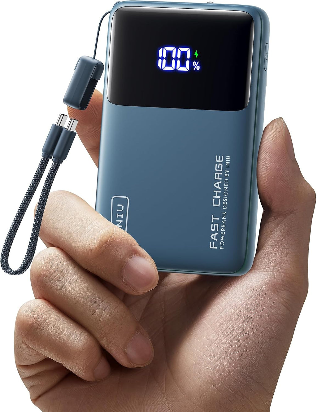 INIU Cargador Portátil, Banco de Energía Delgado de 10000mAh, Paque...