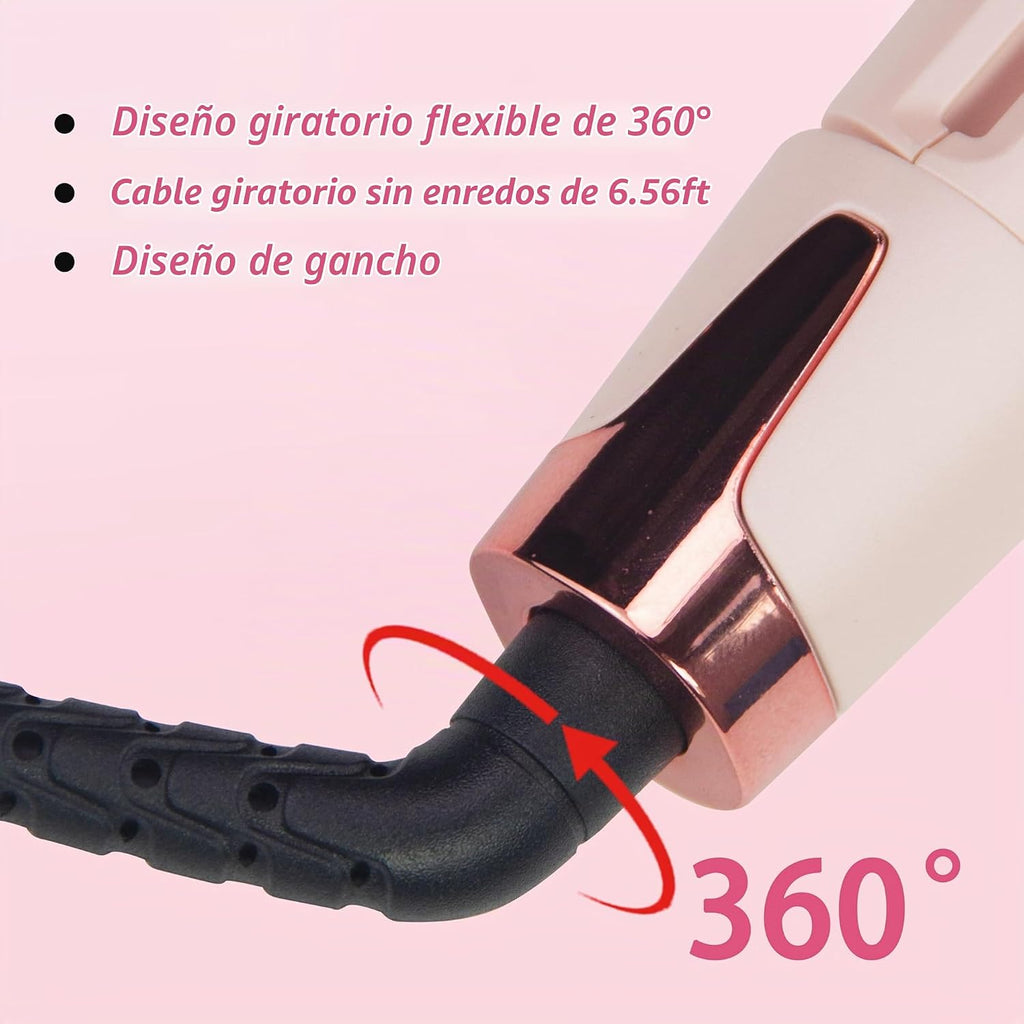 ANGENIL Alisador y rizador de cabello profesional 2 en 1, plancha p...