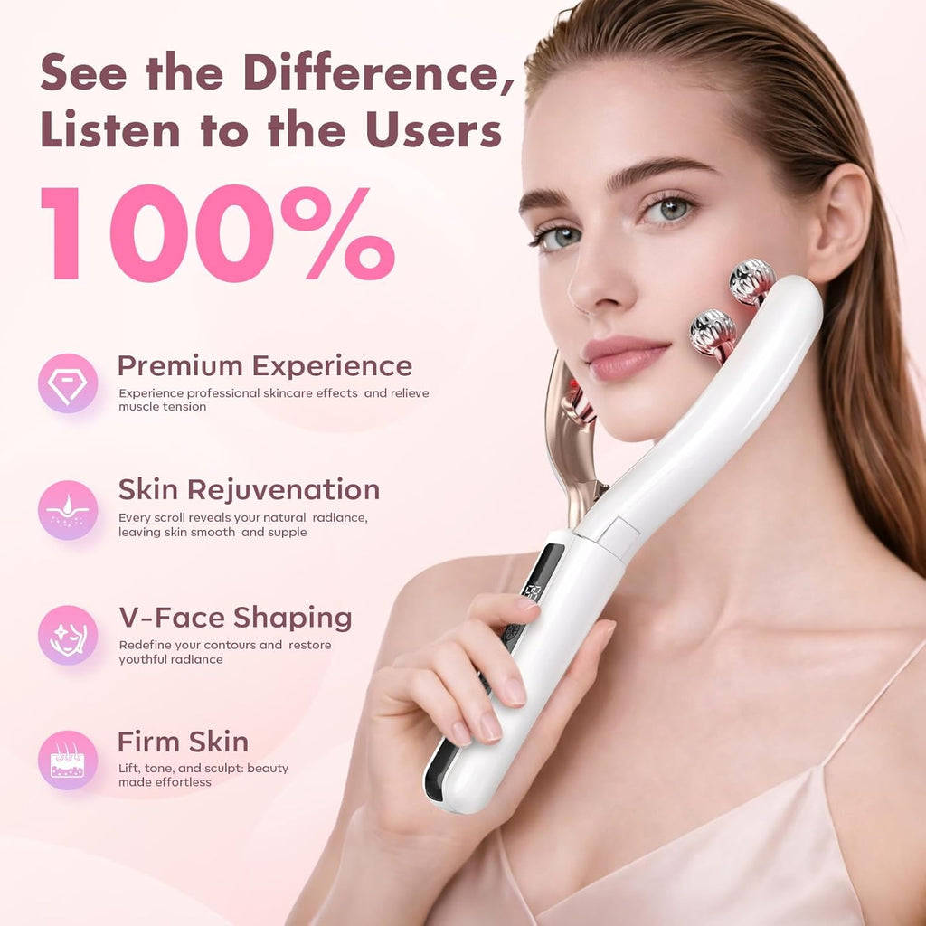 BOWENDA Nueva herramienta de masajeador facial inalámbrico 2026, cu...