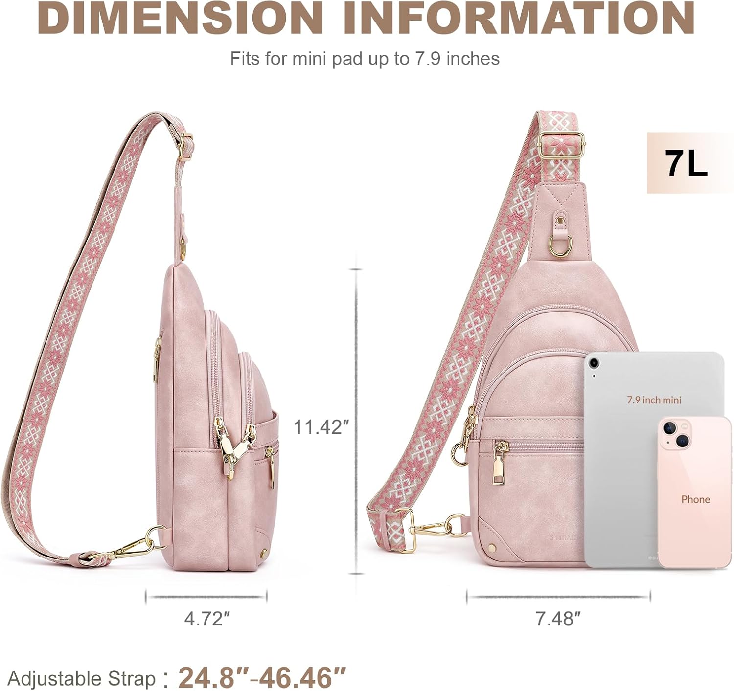SYTRAH Bolsas cruzadas antirrobo para mujer, bolsa de viaje RFID, b...