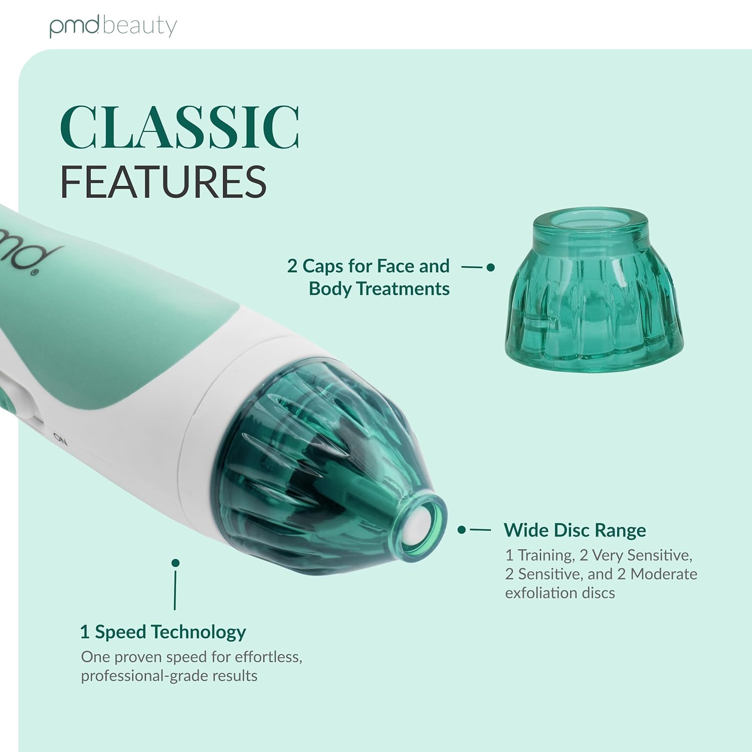 PMD Beauty Personal Microderm Classic - Uso en el hogar, herramient...