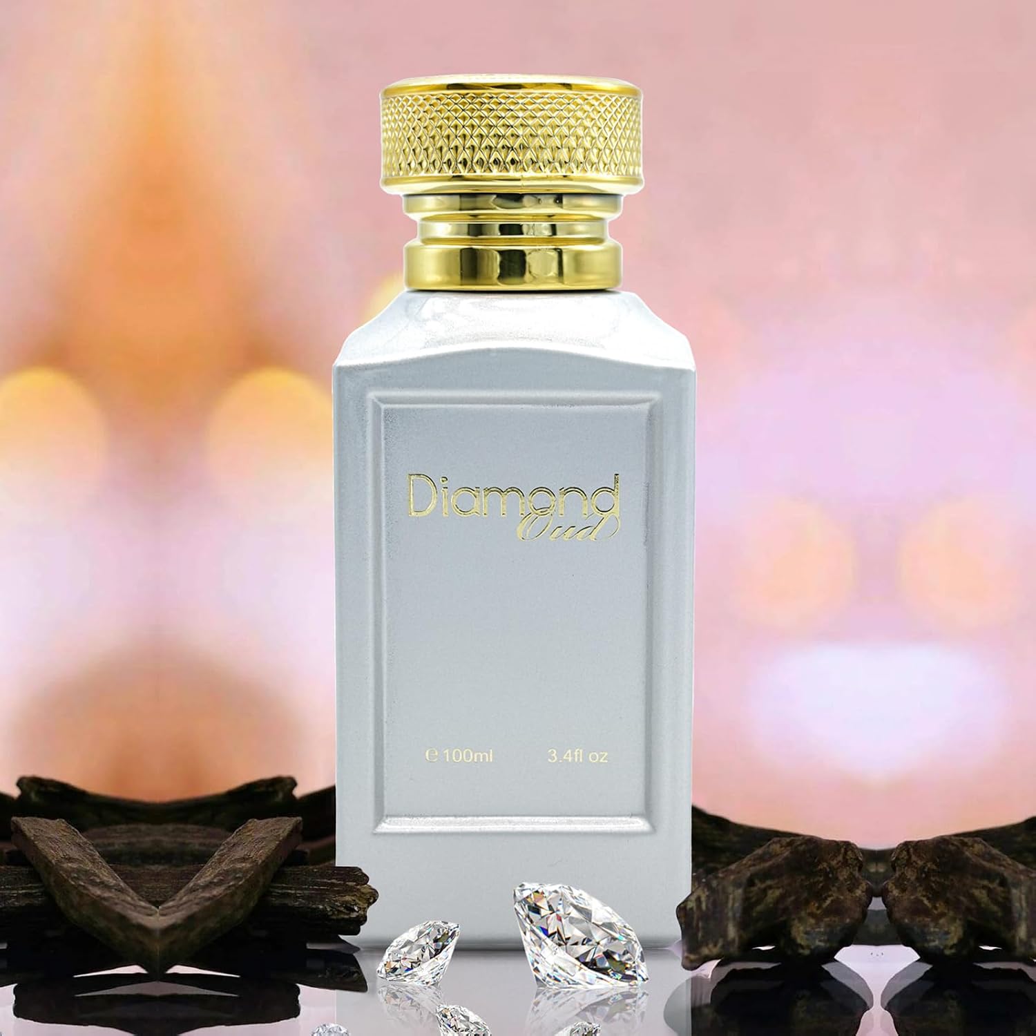 Fine Perfumery Diamond Oud - Aroma amaderado, Oud, cálido y picante...