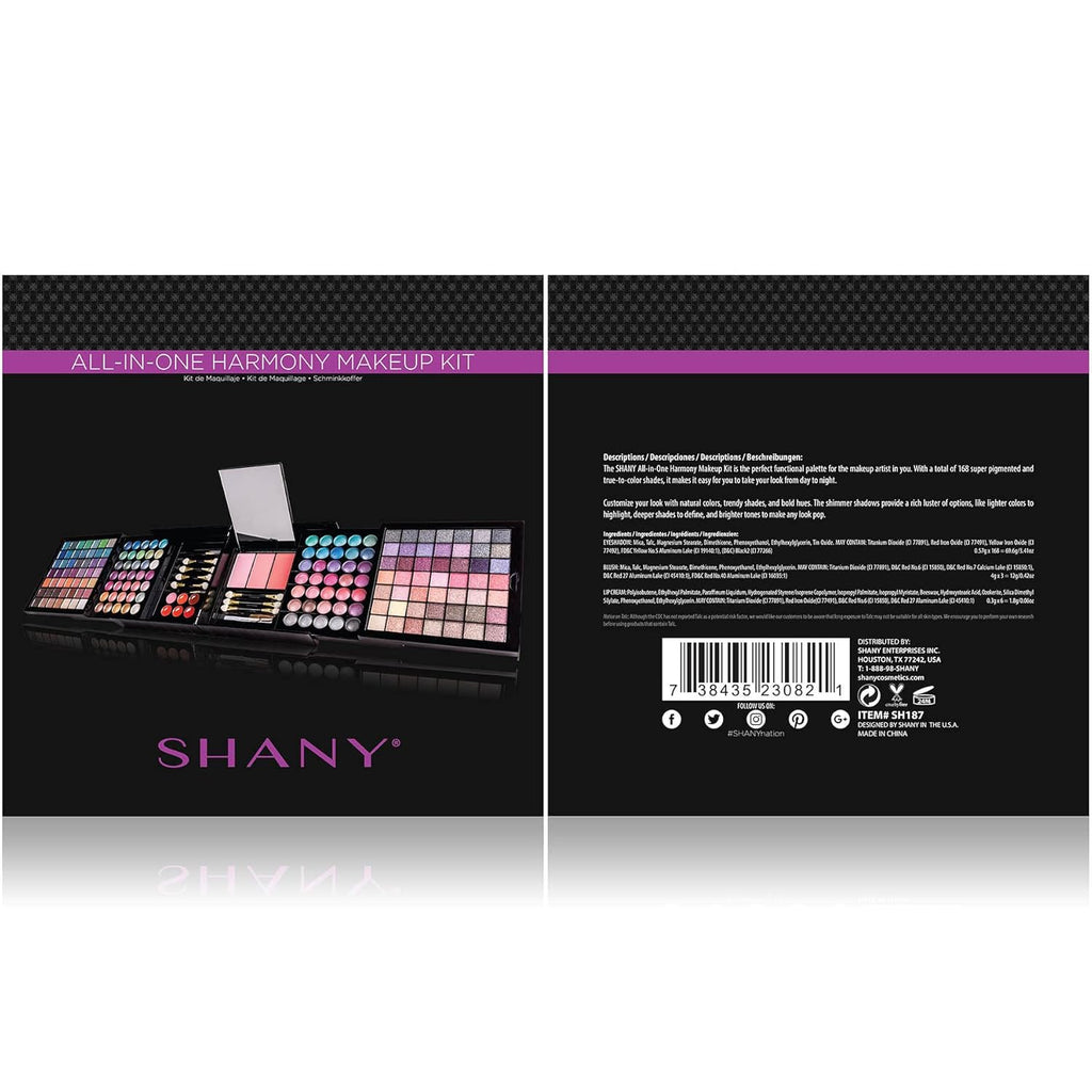 SHANY Set de Maquillaje Todo en Uno Harmony - Combinación de Colore...