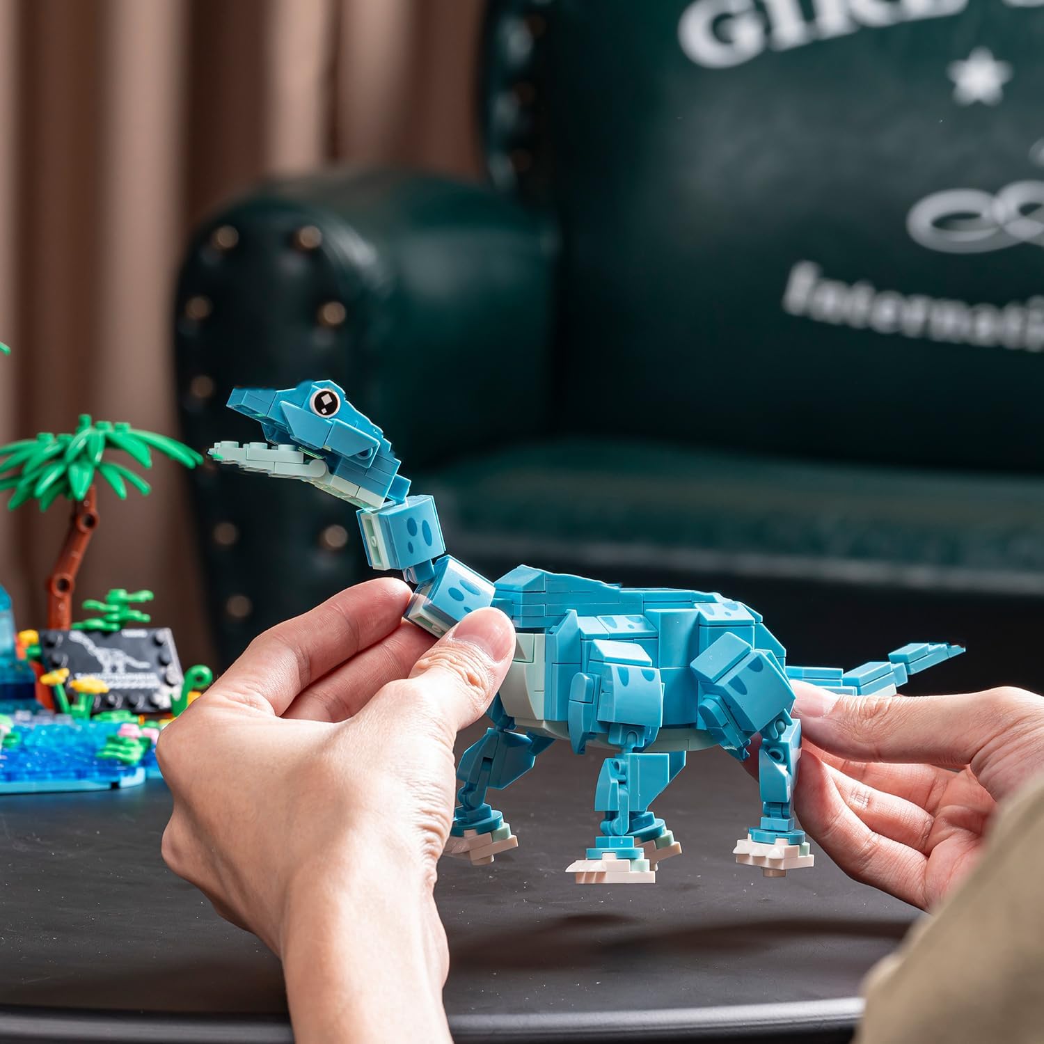 Conjunto de Bloques de Construcción Mundo Dinosaurio de Tío Ladrill...