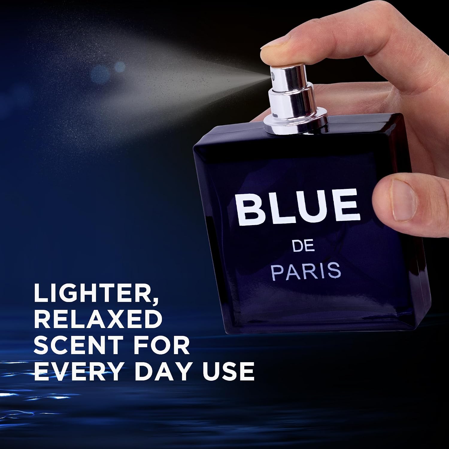 Blue De Paris para Hombre - 3.4 fl. oz. 100ml Perfum Masculino con...