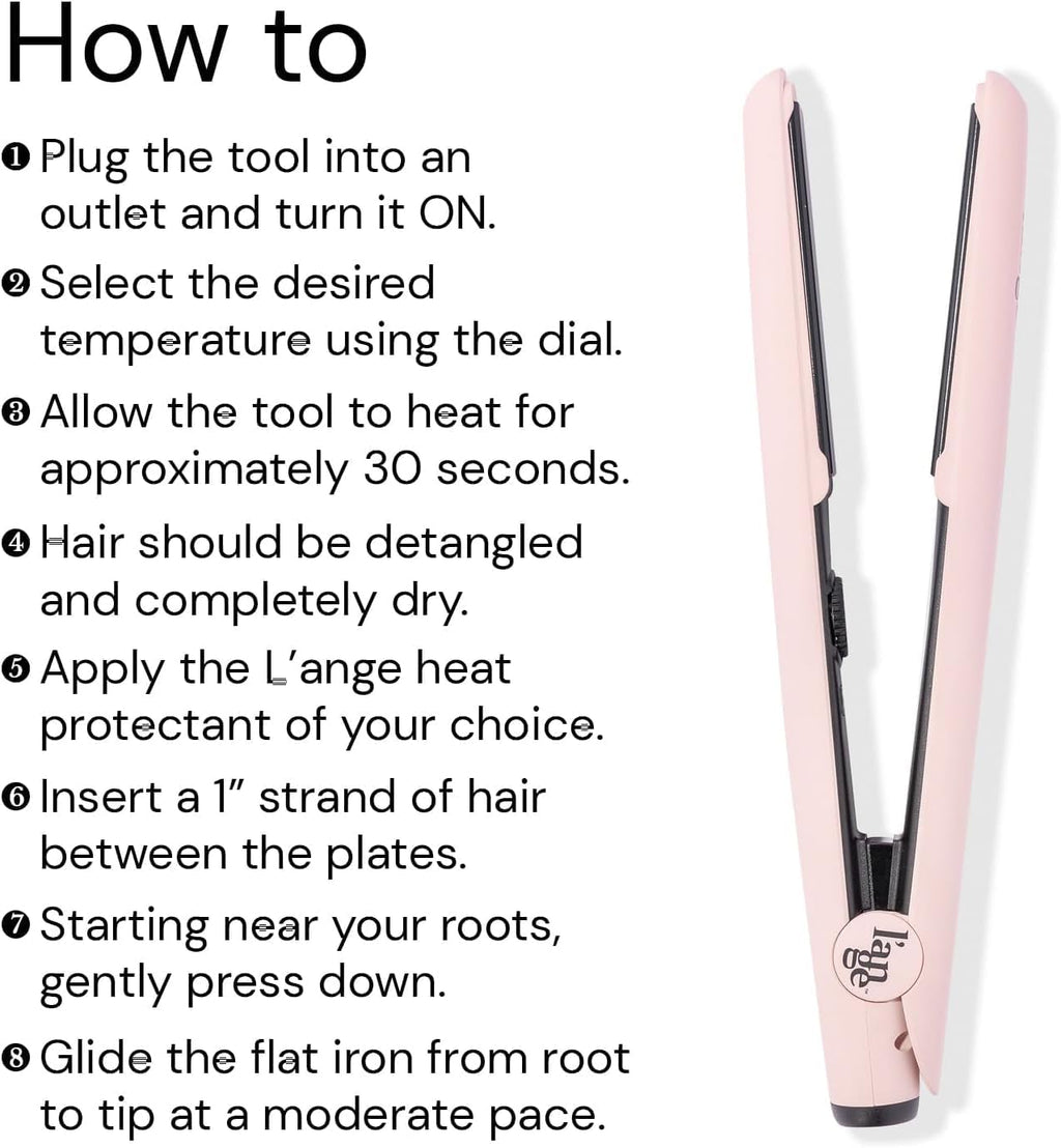 L'ANGE HAIR Le Ceramique - Plancha de pelo de 1 pasada | Planch...