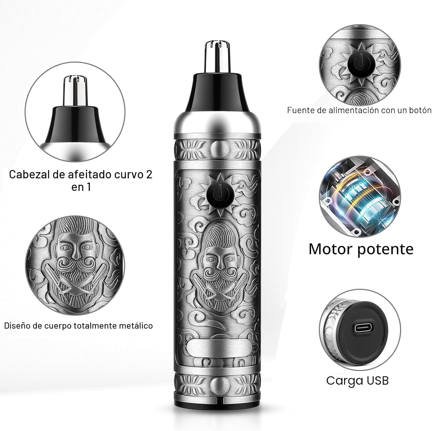 GSKY - Cortadora de cabello profesional, kit de aseo y recortador d...