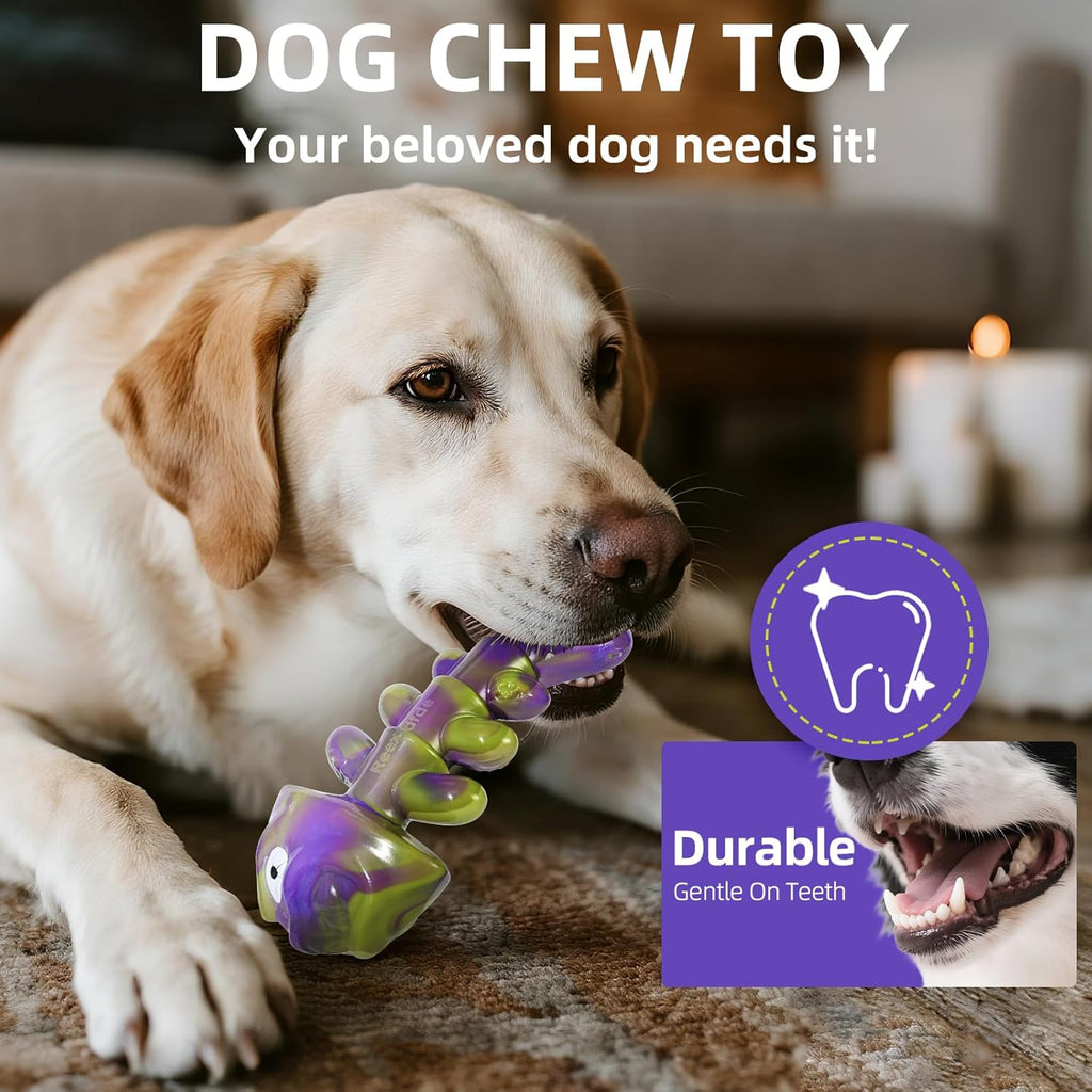 Reexsdfde Juguete masticable para perros, duradero e indestructible...
