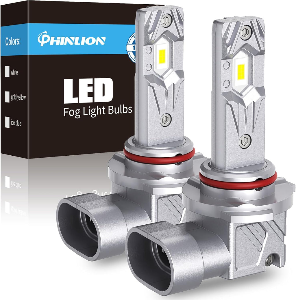 PHINLION Luz antiniebla LED H10 9145 o bombillas de conducción, 650...