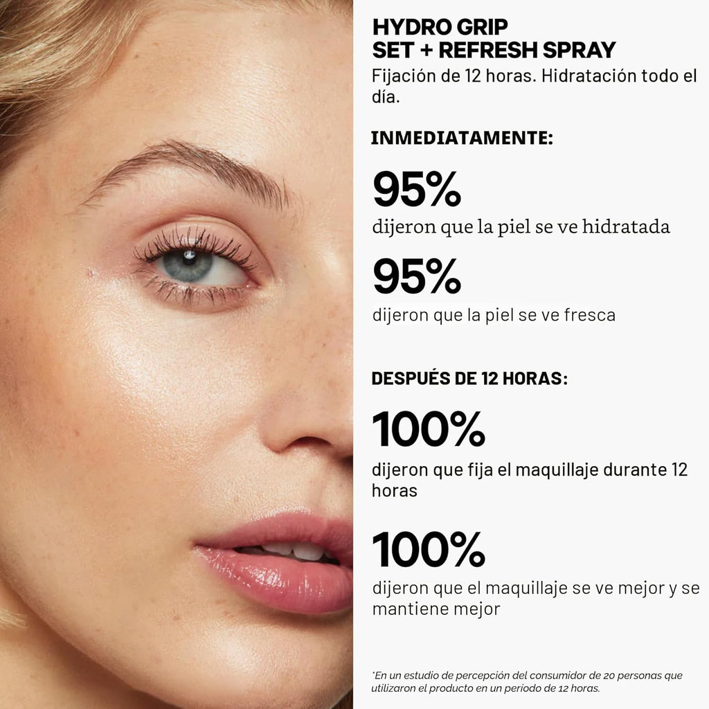 Milk Makeup Hydro Grip Set + Spray refrescante con ácido hialurónic...