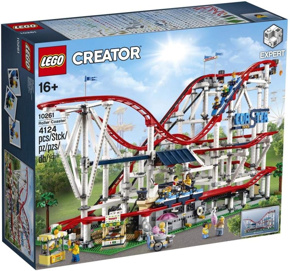 LEGO Creator Expert 10261 - Montaña rusa de construcción, 2019 (412...