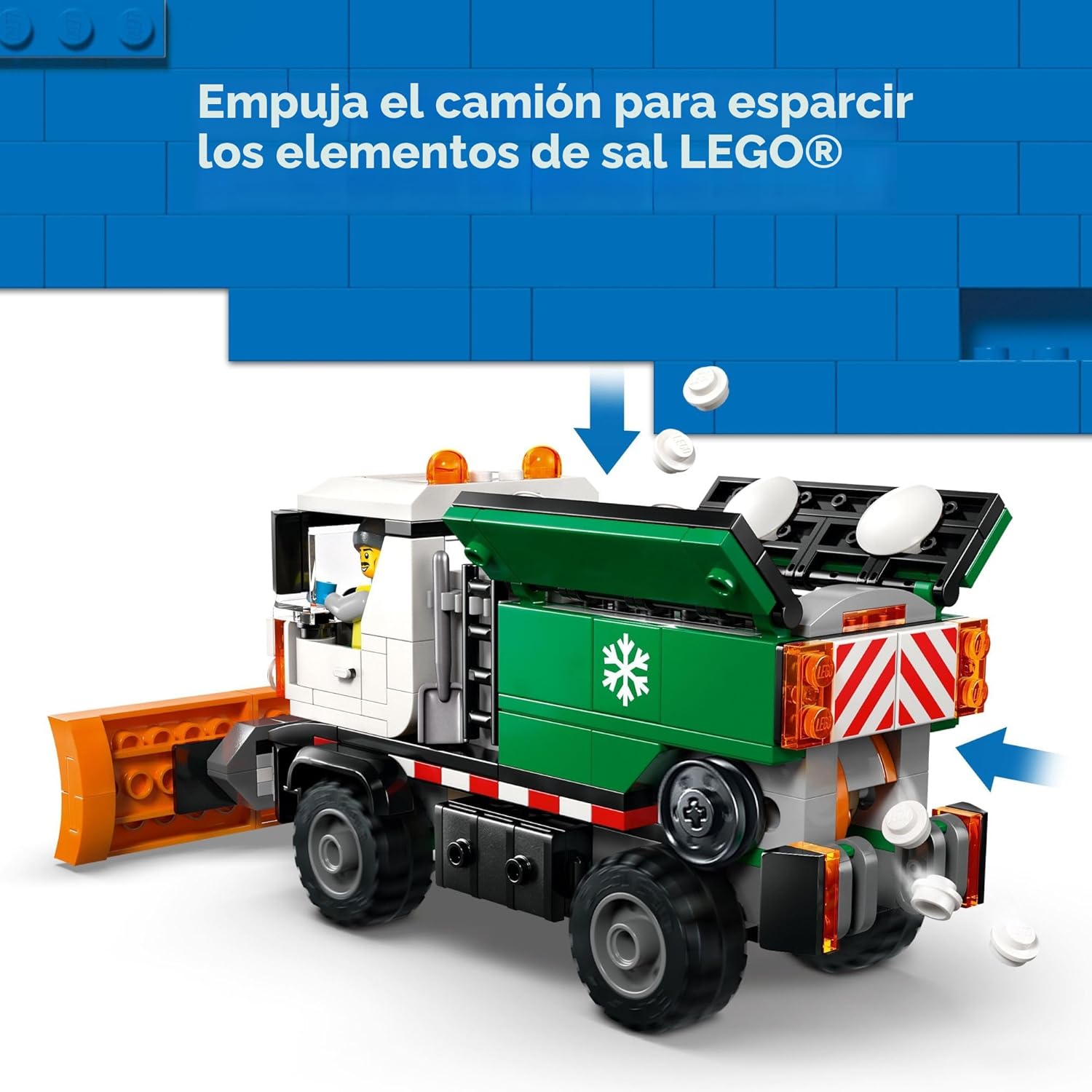 LEGO Camión quitanieves urbano de juguete para niños \u2013 Vehícul...