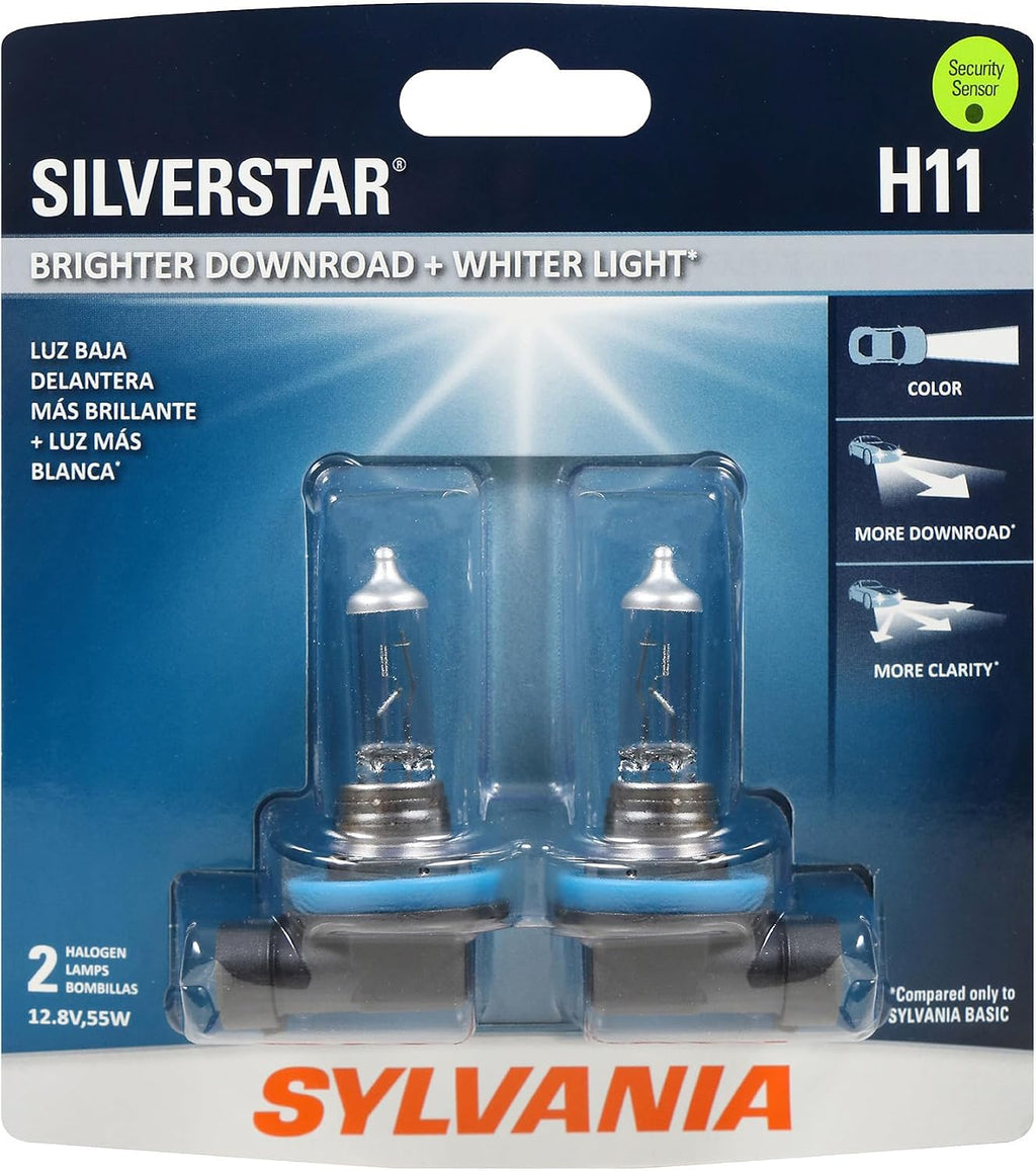 Foco halógeno faro de alto rendimiento Sylvania 9003 (también encaj...