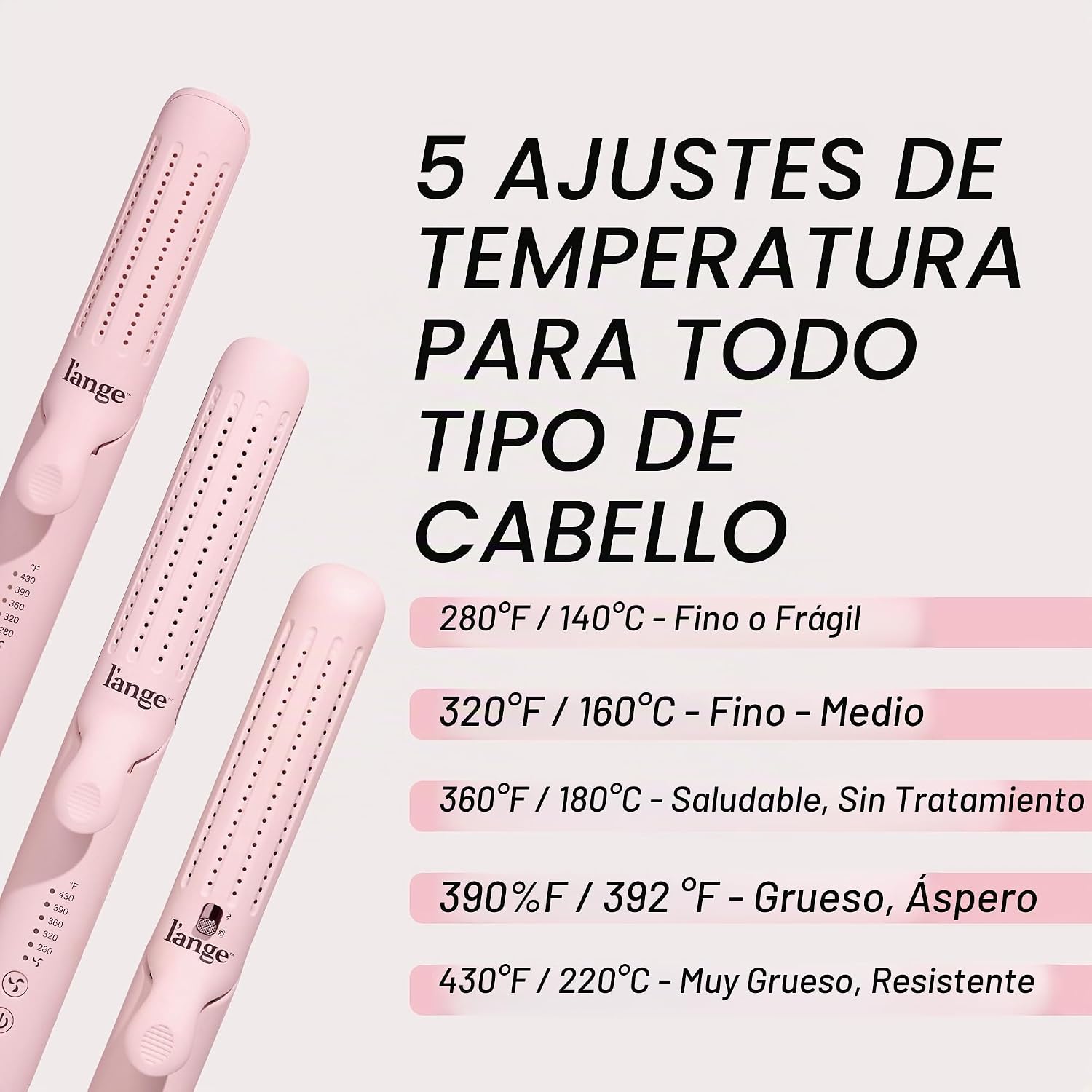 L'ANGE HAIR Le Duo Estilizador Estándar de Flujo de Aire 360° |...