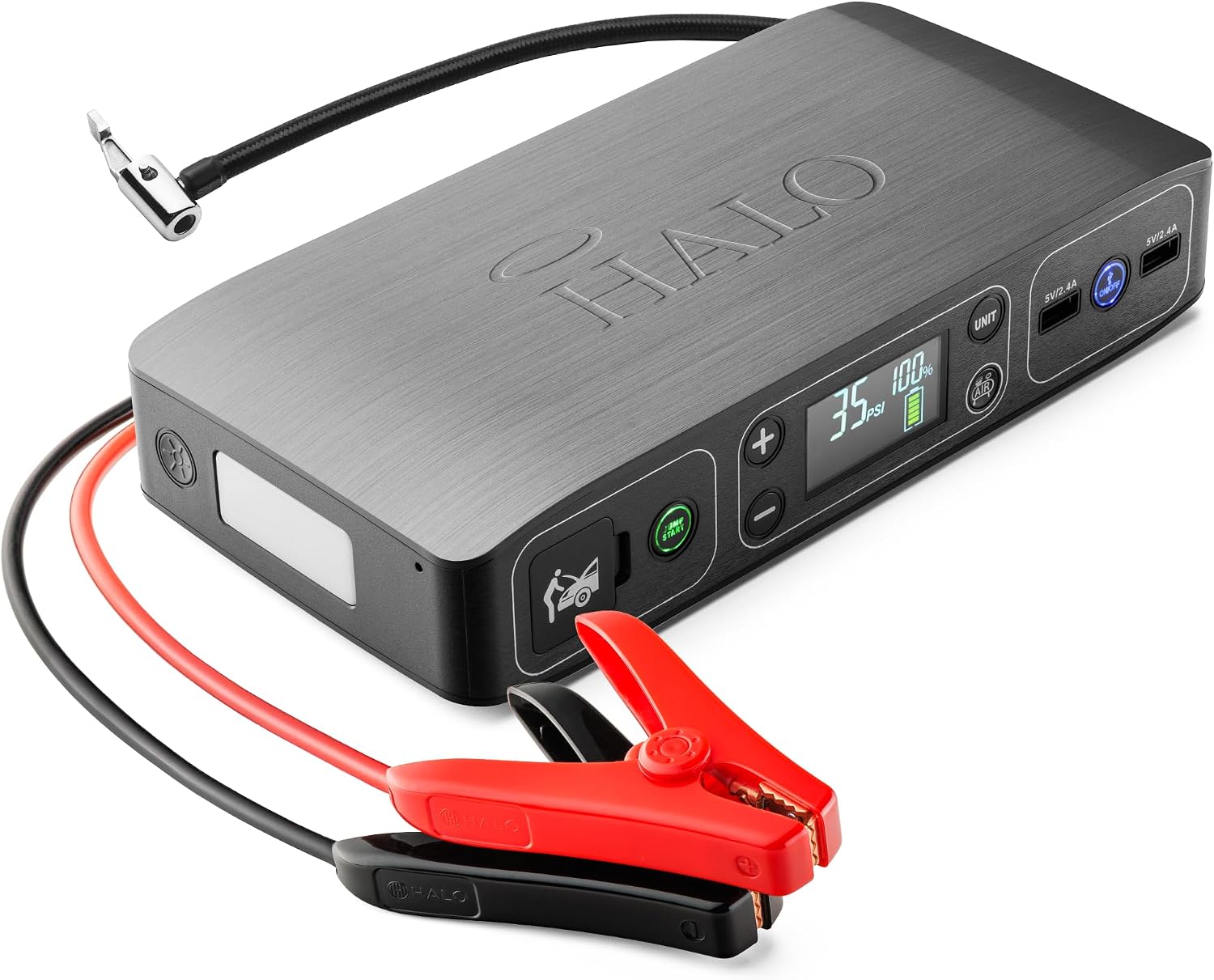 HALO Bolt Air 58830 Arrancador de batería portátil para automóvil |...