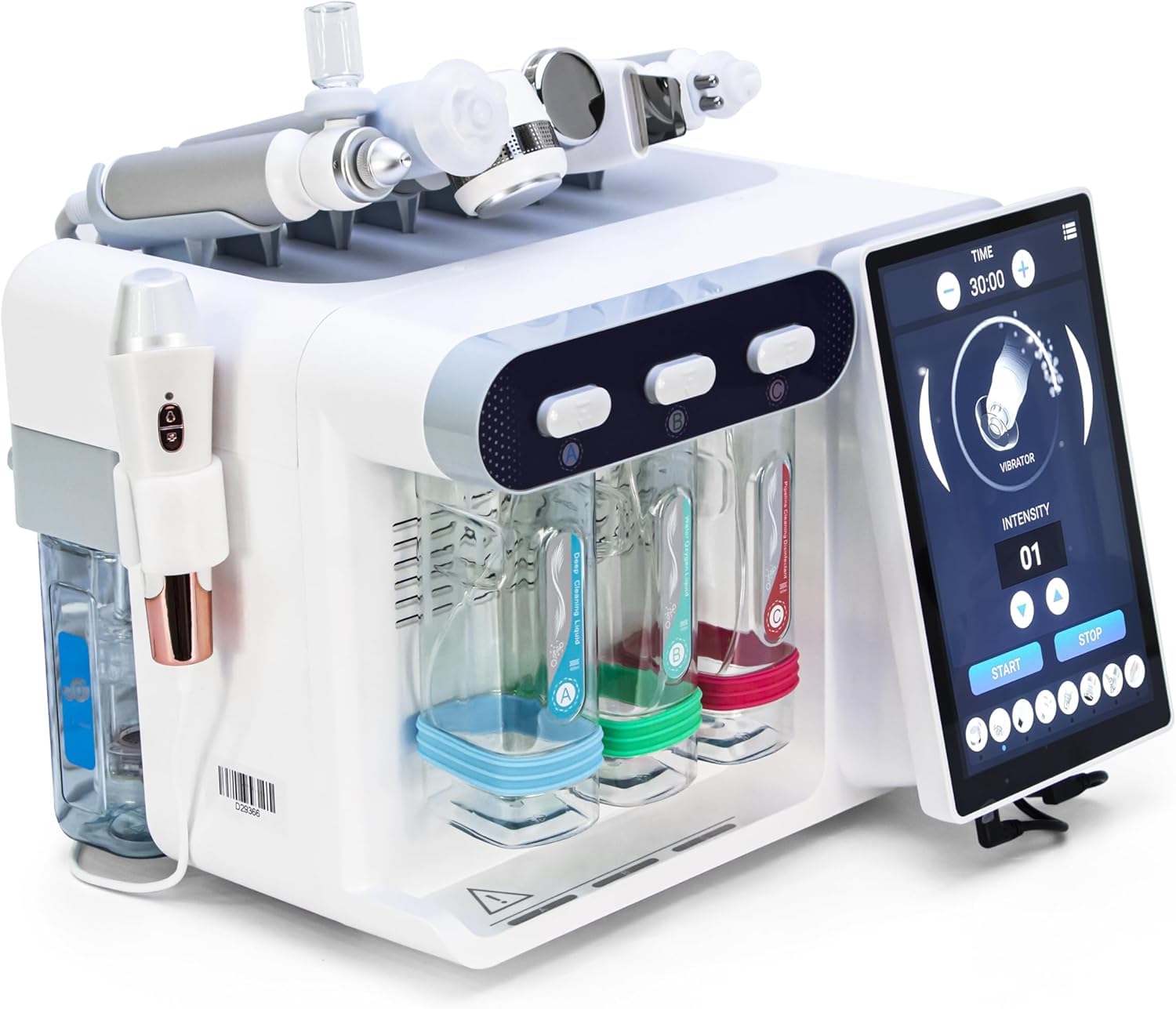 Elitzia 8 en 1 máquina facial del análisis de la piel del dispositi...