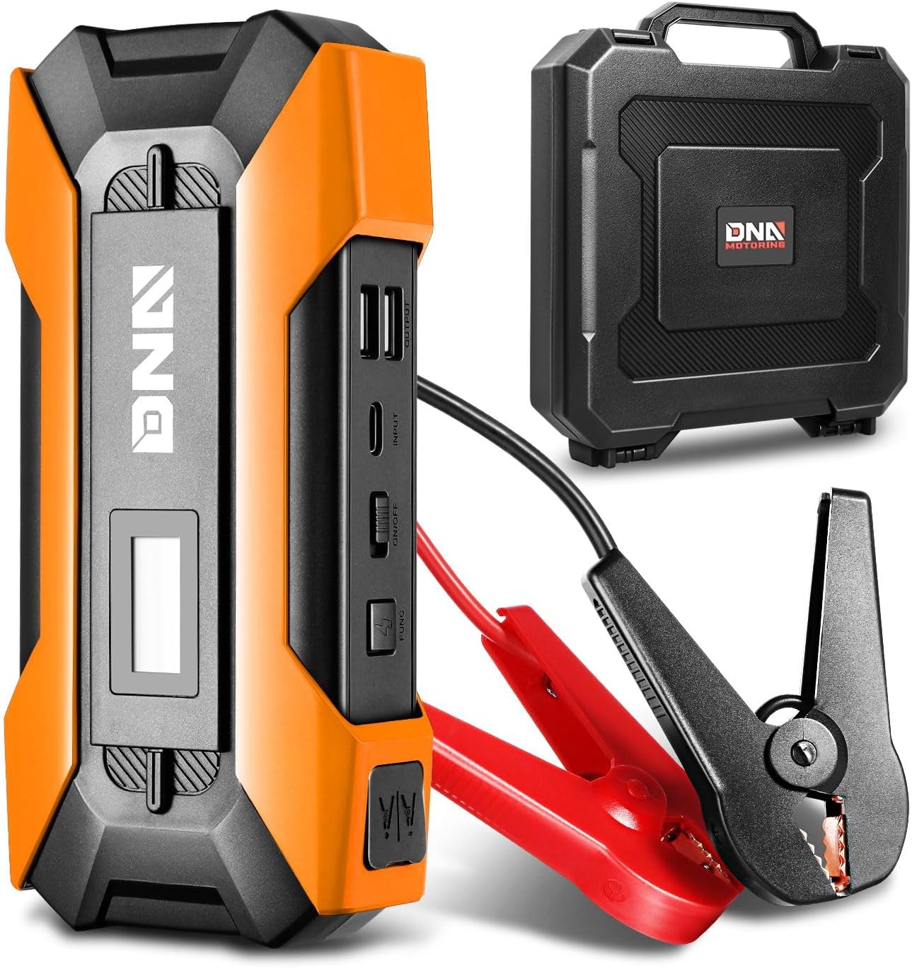 DNA Motoring 12V 1500A 15000 mAh Arrancador portátil de batería par...